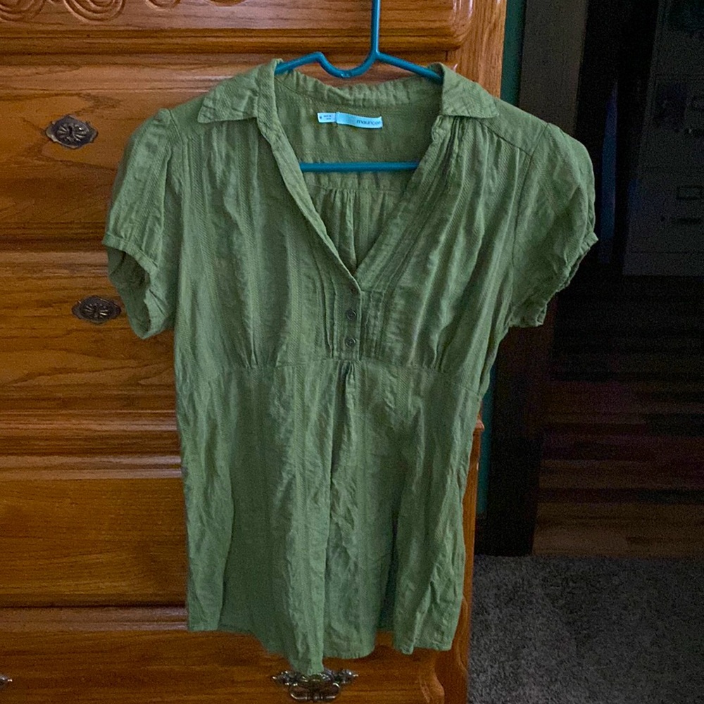 Maurice’s Green Dress Top